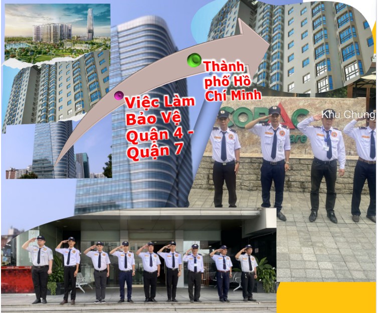 Việc làm bảo vệ Quận 4 Việc làm bảo vệ Quận 7