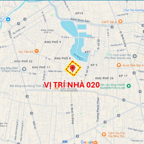 vị trí Nhà mặt tiền kinh doanh Bình Hưng Hòa A Bình Tân, 2 tầng, sở hữu diện tích 80m², vị trí đắc địa sầm uất giá cực hấp dẫn