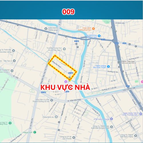 vị trí nhà kinh doanh 9m mặt tiền khu Bà hom Tên Lửa - Bình Tân