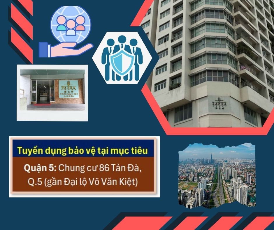 Việc làm bảo vệ Quận 5